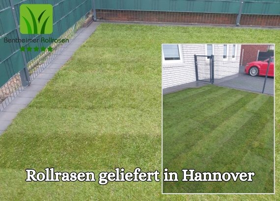 Rollrasen verlegt in Hannover - Top-Qualität Rollrasen in Hannover - Preise ab 2,75€ pro m²