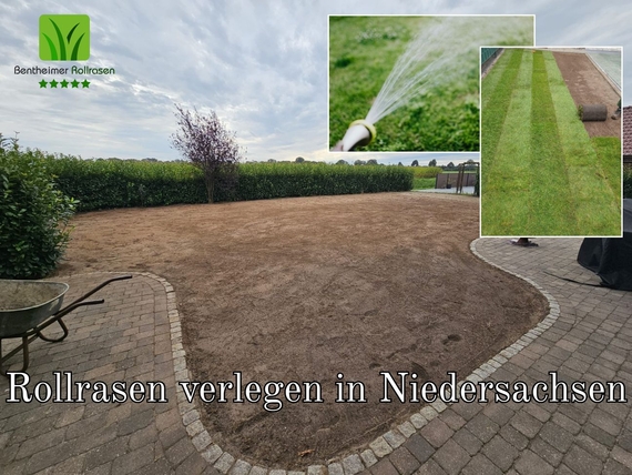 Rollrasen kaufen in Niedersachsen - Online Bestellen - ab 2,75 &euro; pro m&sup2;