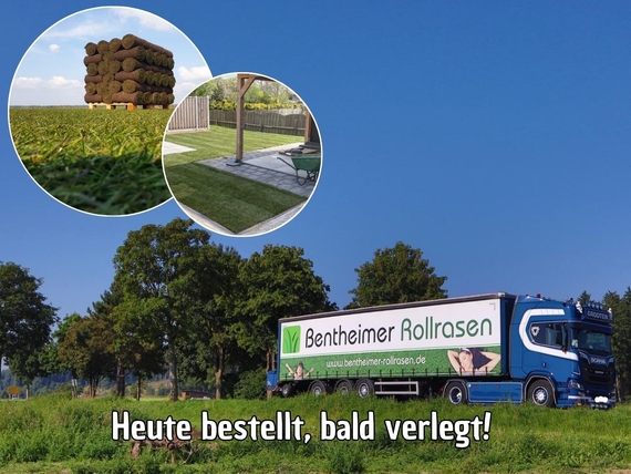Rollrasen Oldenburg - Rollrasen online bestellen in Oldenburg, Lieferung bis zu Haustür
